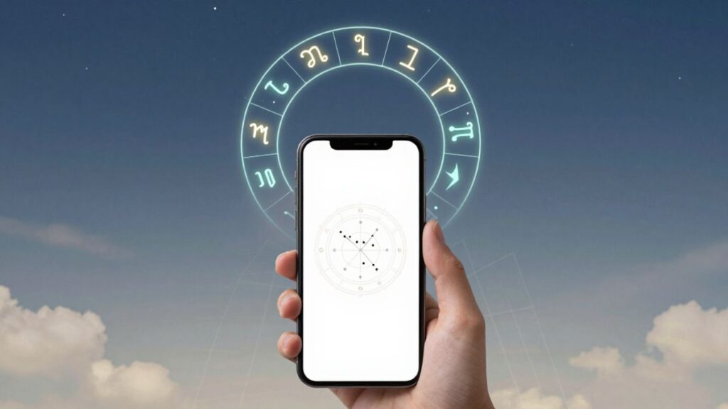 phone and zodiac signs